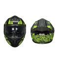 CASCO NIGHT NEGRO/VERDE