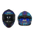 CASCO NIGHT AZUL/ROJO