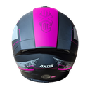 CASCO AXUS TURBO MORADO/GRIS/NEGRO TALLA XL