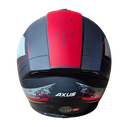 CASCO AXUS TURBO ROJO/GRIS/NEGRO TALLA XL