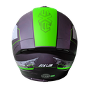 CASCO AXUS TURBO VERDE/GRIS/NEGRO TALLA XL