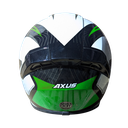 CASCO AXUS IRON VERDE/NEGRO/BLANCO TALLA XL