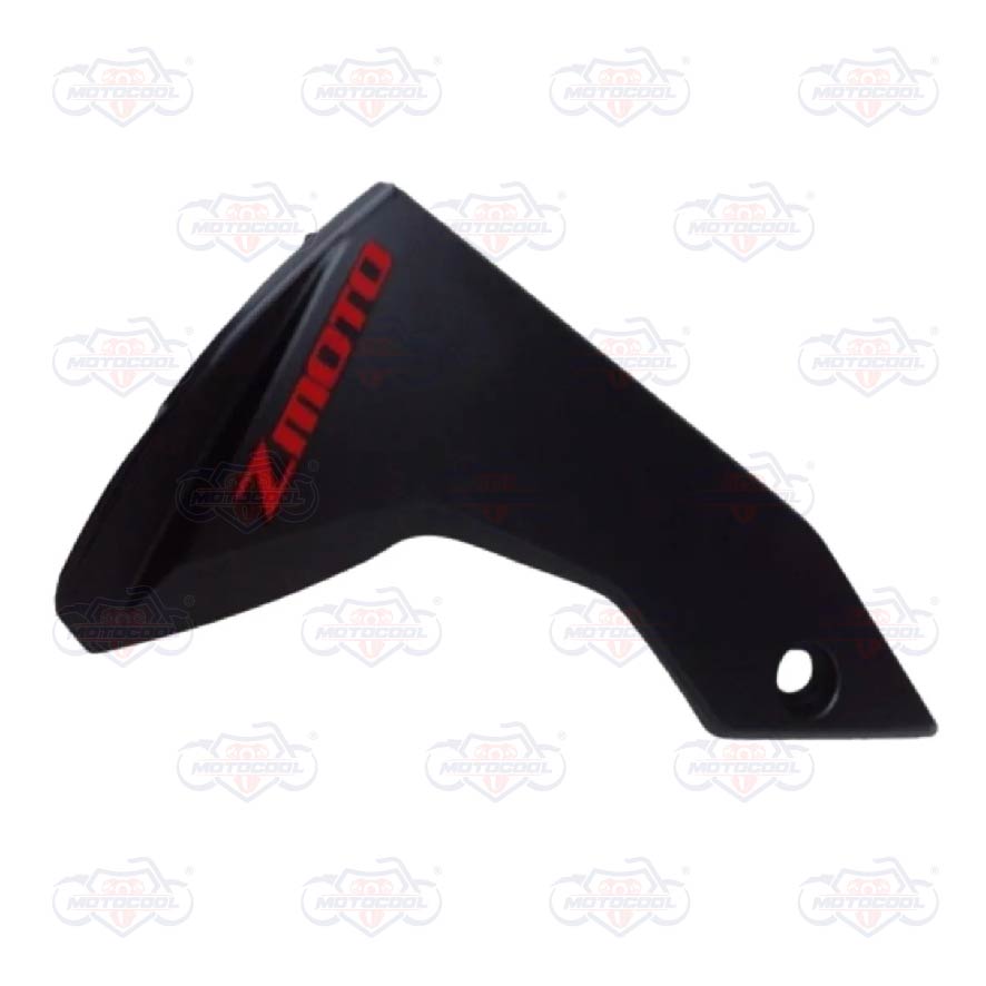 COMPLEMENTO SALPICADERA DELANTERA DERECHO NEGRO/ROJO VENOM 200