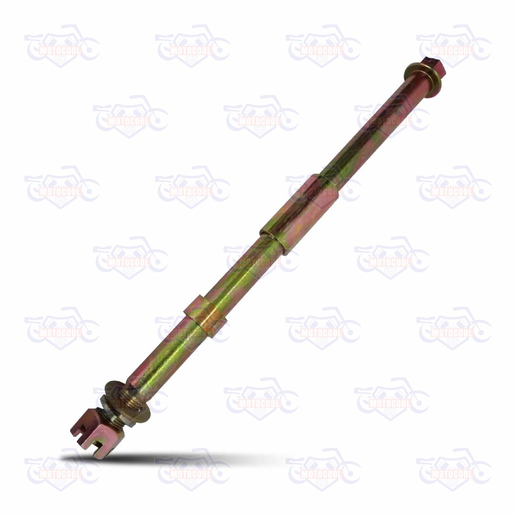 [RUNGA 250-F07-08] EJE RUEDA  DELANTERO COMPLETA RUNGA 250