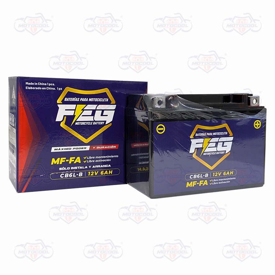 [FEG01 MF-FA CB6L-B] BATERIA FEG 12V6AH HOMOLOGACION CRX150/300PRO/SPORT