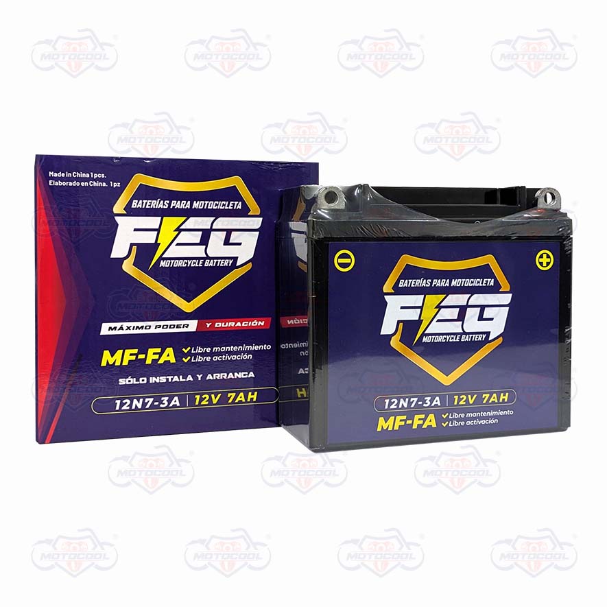 BATERIA FEG 12V7AH HOMOLOGACION SX2