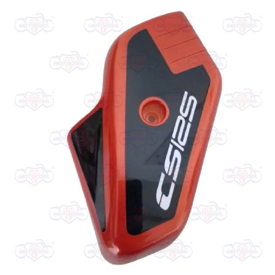 CUBIERTA IZQ HORQ NARANJA MET