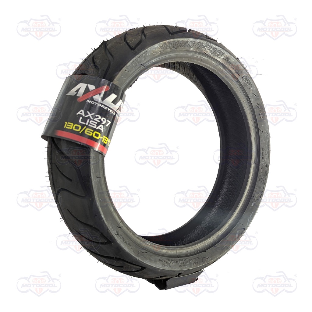 LLANTA AXUS 130/60-13 AX297   6PR/TL CALLE