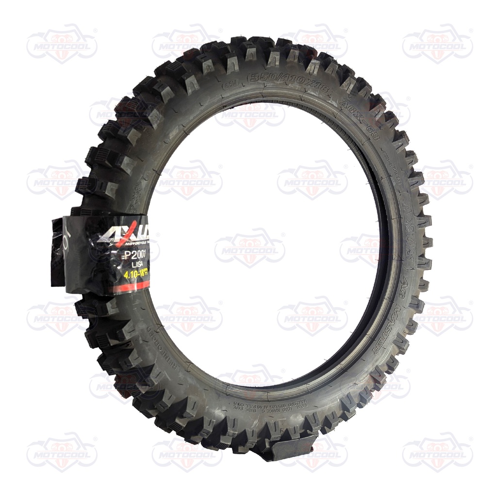 Llanta AXUS 4.10-18 Doble Propósito AX2001 6pr TT DOBLE PROPOSITO CROSS