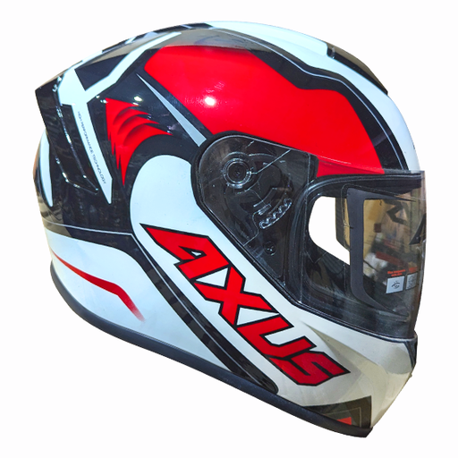 [AC1A-1013-104] CASCO AXUS CYBORG ROJO/NEGRO/BLANCO TALLA XL